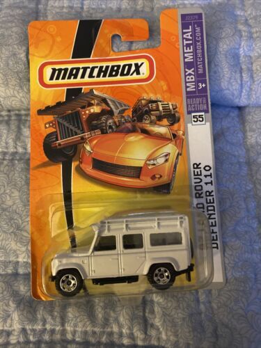 Collection Land Rover Defender Matchbox – échelle 1/64, Plusieurs Modèles Et Années