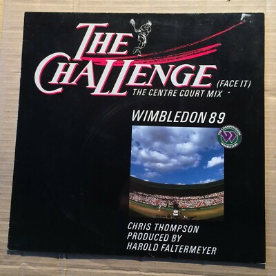 CHRIS THOMPSON - THE CHALLENGE (FACE IT) - 12''-MAXI SINGLE - EUR / GERMANY 1989