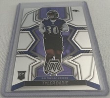 2022 Panini Mosaic Football Tyler Badie Baltimore Ravens rookie #354