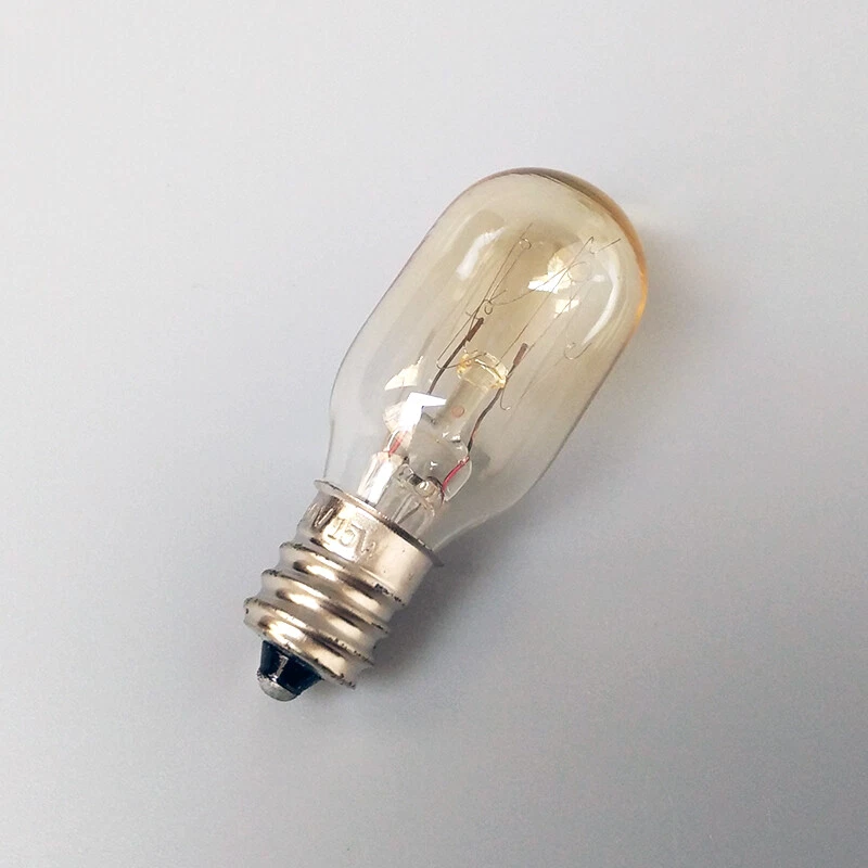 5x E12 Screw Base Night Light Indicator Light Bulb 24V 30V 110V 220V Warm Yellow - Image 3 of 3