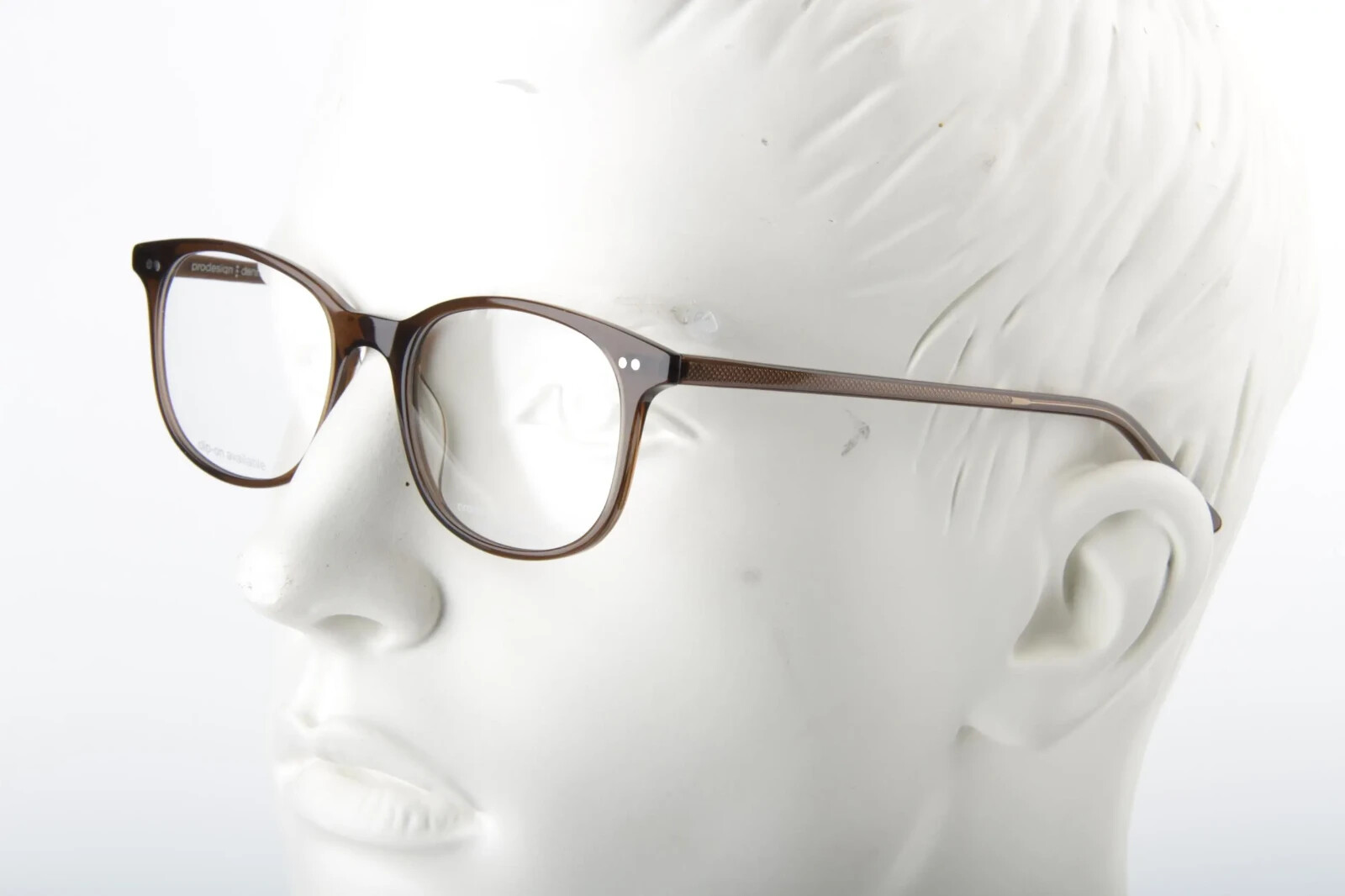 Lunettes marron Homme Prodesign Denmark 4750 l'élégance du design danois en 52mm