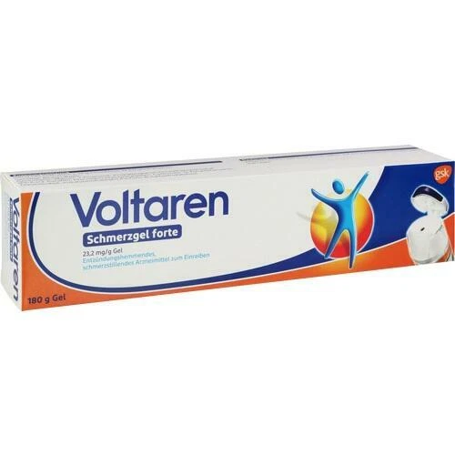GLAXOSMITHKLINE CONSUMER HEALTHCARE VOLTAREN Schmerzgel forte 23,2 mg/g 180 g, PZN 11240397