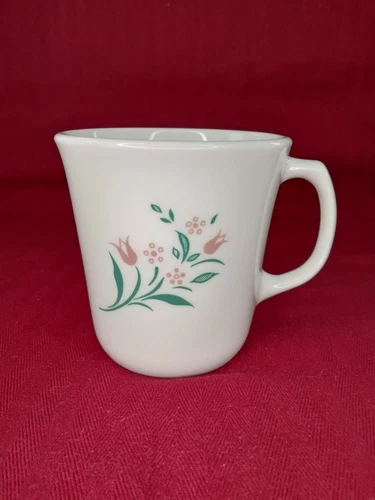 [MULTI QTY] Vintage Corning Corelle ROSEMARIE Mug Cup Coffee~Tea~Pink~Tulips