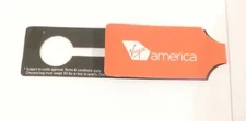 VIRGIN AMERICA UNUSED BAGGAGE TAG