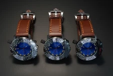 YUXdesign Men's Sport WristWatch, Racing Style Watch, Stainless-Steel Case