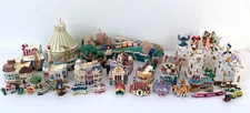 Disneyland California SMALL WORLD SPACE MOUNTAIN etc Diorama Miniature Figurine