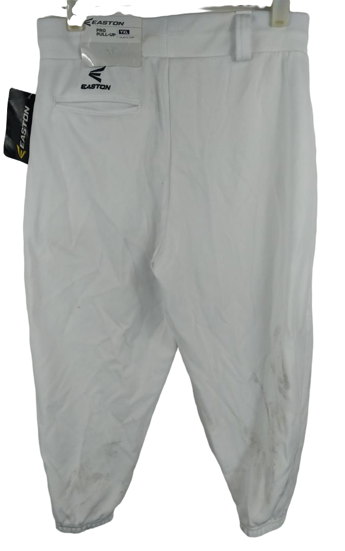 Easton YOUTH Pro Pull Up Baseball Pants WHITE XL eBay