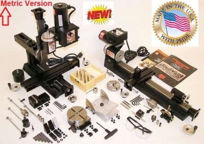 Sherline 6210CNC Ultimate Machine Shop CNC controller motors MACH ready (Metric)