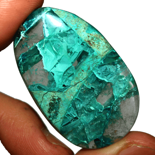 15.4g Natural Malachite Chrysocolla Quartz Rare Collectible Gem Mineral Crystal - Picture 4 of 13