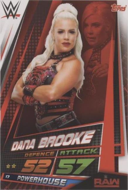 2019 Topps WWE Slam Attax Universe - Dana Brooke #17 - 1 of 1