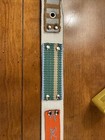 Woman’s Unique Cotton Belt With Multicolored Blocks And Leather Trim — photo 5