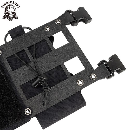 Tactical Micro Fight Chassis Rigid Flank GP Pouch MK4 Chest Rig Vest Expansion - Picture 5 of 15