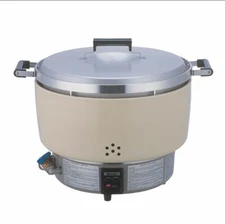 Rinnai RER55ASL 55 Cup Capacity Commercial Gas Rice Cooker Propane Gas/ LP Gas