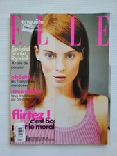 1998 Fr ELLE mag MICHELLE BEHENNAH Adriana Sklenarikova Navia Nguyen Uma Thurman