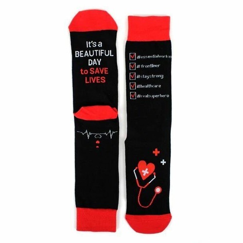 Heathcare Hero Neuheit Socken, Krankenschwester oder Arzt Geschenk - Bild 3 von 4