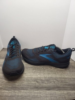 Brooks Revel 5 Mens 13 D Shoes Black Shoes Sneakers Running Walking Gym