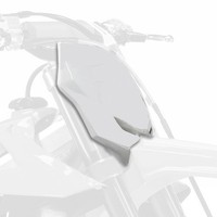 Front Number Plate Polisport White Suzuki RM-Z450.