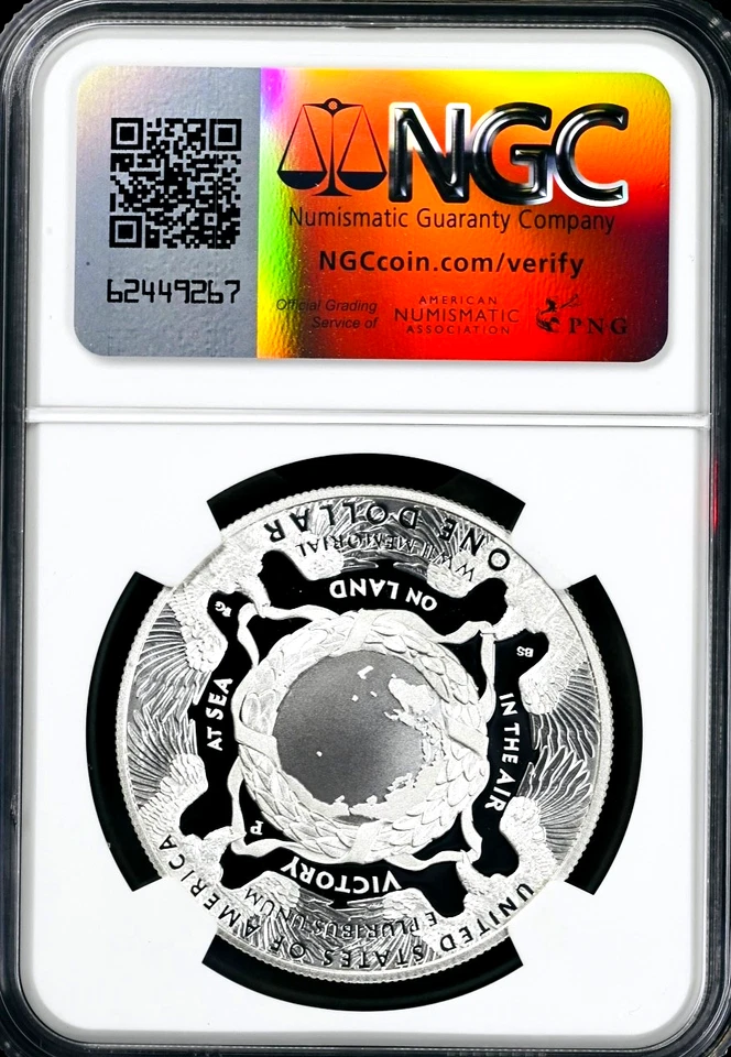 2024-P $1 GREATEST GENERATION Silver Dollar WWII NGC PF70 UCAM 🇺🇸 - Image 2 of 4