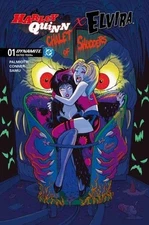 Harley Quinn Elvira #1 - Cover M 1/10 Amanda Conner - Dynamite DC Comics - 2025