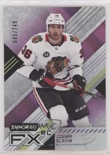 2021-22 Upper Deck Synergy FX Rookies 685/749 Josiah Slavin #FXR-SL 16kb