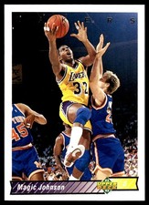 Magic Johnson 1992-93 Upper Deck #32 Lakers NBA READ FREE SHIPPING AutographDen