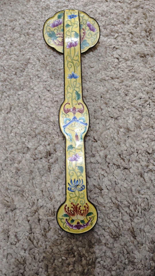 Ruyi enemigo del período Qianlong chino. Foto 2 de 4