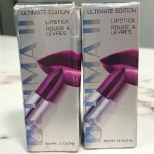 2x Ultima II Ultimate Edition Lipstick 07 Cherubic Taupe - New Boxed