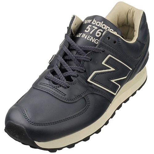 New Balance 576 Made In England Mens Sneakers in Navy - Picture 1 of 8