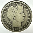 1906 50C Barber Half Dollar (89122)
