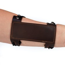 Compact Leather Armguard   Handmade Leather armguard in The USA