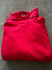 VINTAGE SQUAW VALLEY USA Olympics Men's 100% Cotton Red Turtleneck Size XL — photo 4