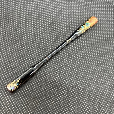Kanzashi Hairpin Lacquer Inlay MakiE Masterpiece Vintage Authentic Rare