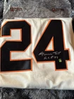 Willie Mays / Signed San Francisco Giants Pro Style Baseball Jersey / Say Hey