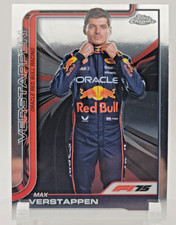 Max Verstappen Portrait #1 Red Bull - 2025 Topps Chrome Formula 1 F1 Car Card