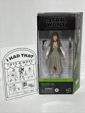 Star Wars ROTJ Black Series Princess Leia Ewok Village 6 Action Figure New
