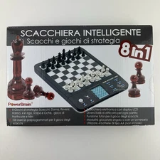 Orion Intelligent Electronic Chess and Games Computer 8 in 1 NEW Open Box