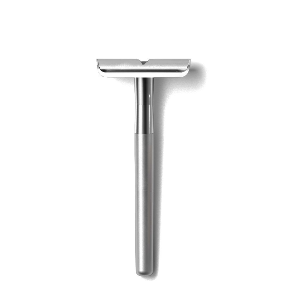 Безопасная бритва BEVEL Premium с 10 обоюдоострыми лезвиями