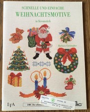 Kreuzstich Anleitungsbuch - Einfache Weihnach...