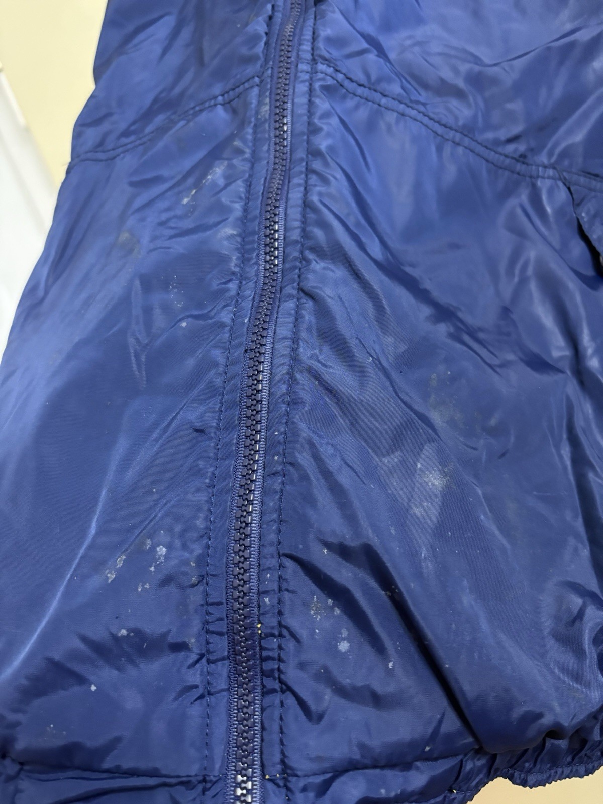 Nike Reversible Jacket Mens Size L Reversible Blue/Yellow Genuine - Very Good Condition image 2