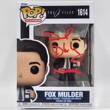 David Duchovny Signed X-Files Funko (1614) w/ "Mulder"