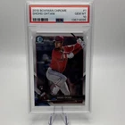 2018 Bowman Chrome Shohei Ohtani #1 Rookie PSA 10 Batting Los Angeles Angels