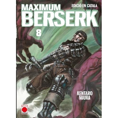 Maximum berserk n.8 cat - Spanish Language Paperback NEW Kentaro Miura 2024