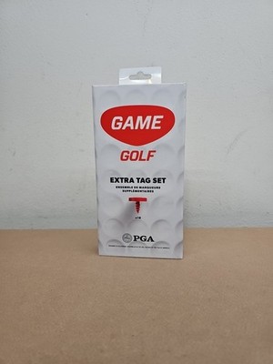 NEW Game Golf Extra Tag Set x18 PGA of America Arccos Golf Smart Sensor Similar