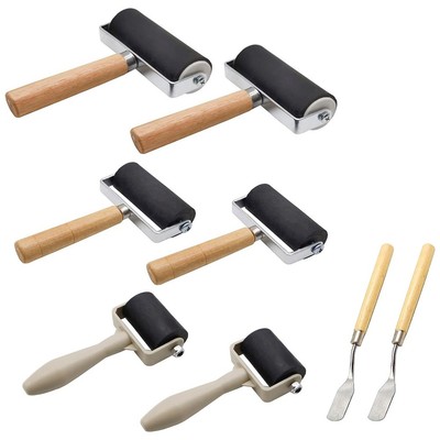 OFFERTA Rullo in gomma per inchiostro da stampa - 120mm - Ref. 216