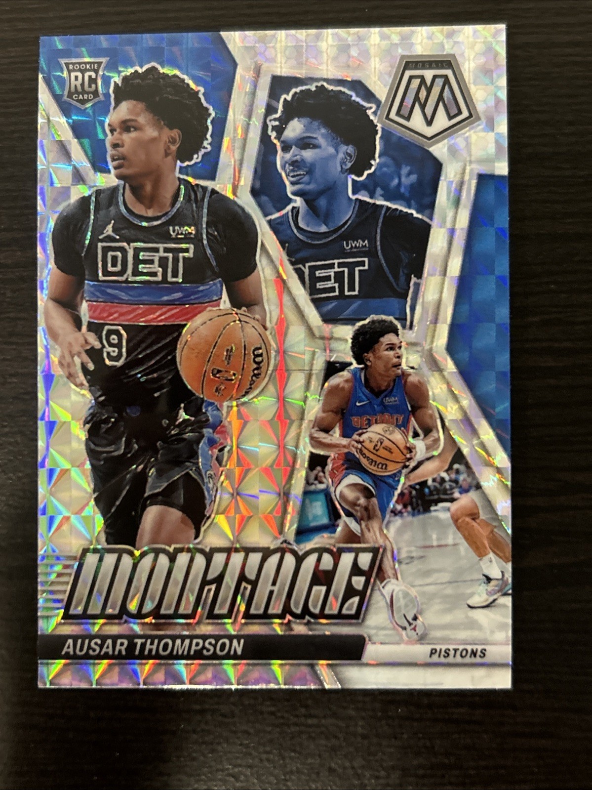 2023-24 Panini Mosaic - Montage Ausar Thompson #8 Mosaic Prizm (RC)