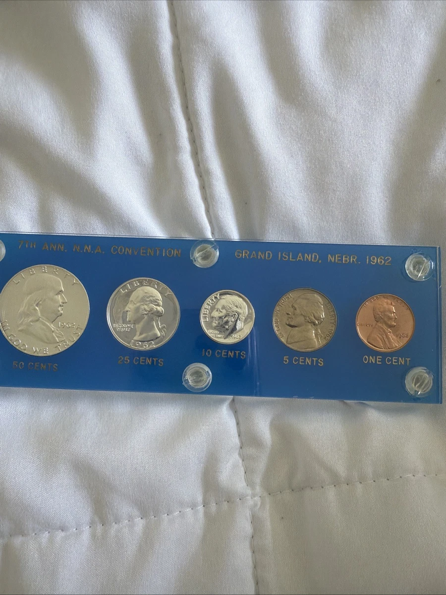 アメリカ銀貨1962-1964 3年分 プルーフ アメリカ銀貨1962-1964 3年分