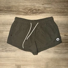 Vuori Women’s Olive Green Sunwashed Short Size XS