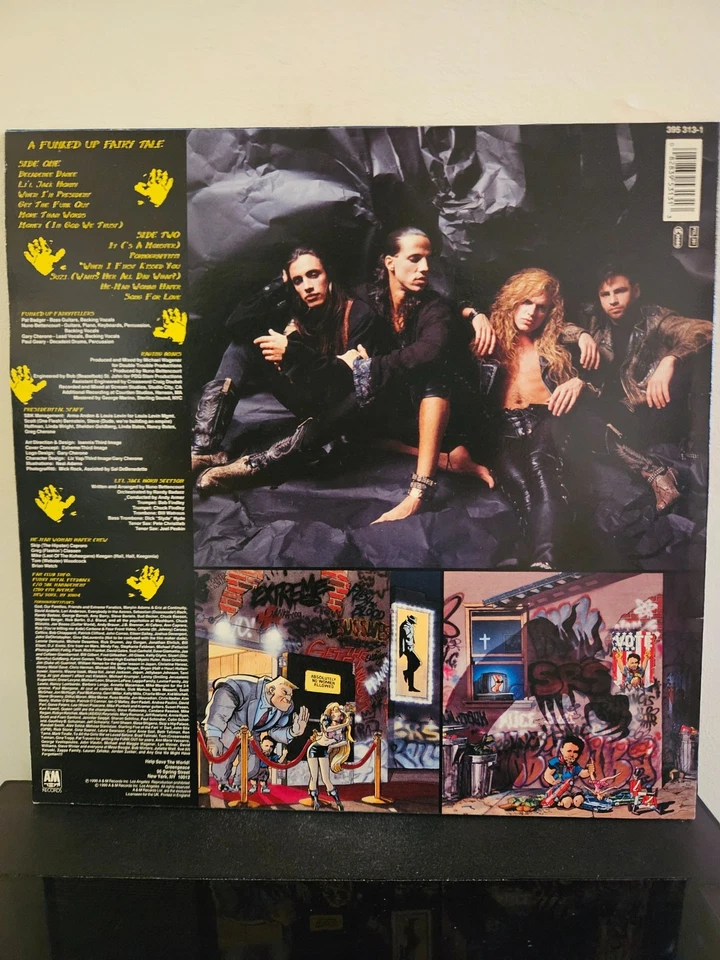EXTREME II Pornograffitti 1990 GLAM/HAIR METAL HARD ROCK ORG PRS VINYL - Image 2 of 4