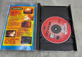 Surgical Strike (Sega CD, 1995) Complete CIB w/ Manual NTSC-U/C Tested Reg Card