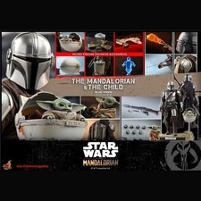 Hot Toys TMS015 Star Wars Mandalorian & Grogu 1/6 Limited Edition Action Figure